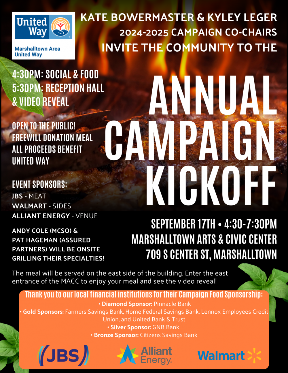 2024 Campaign Kickoff Flyer